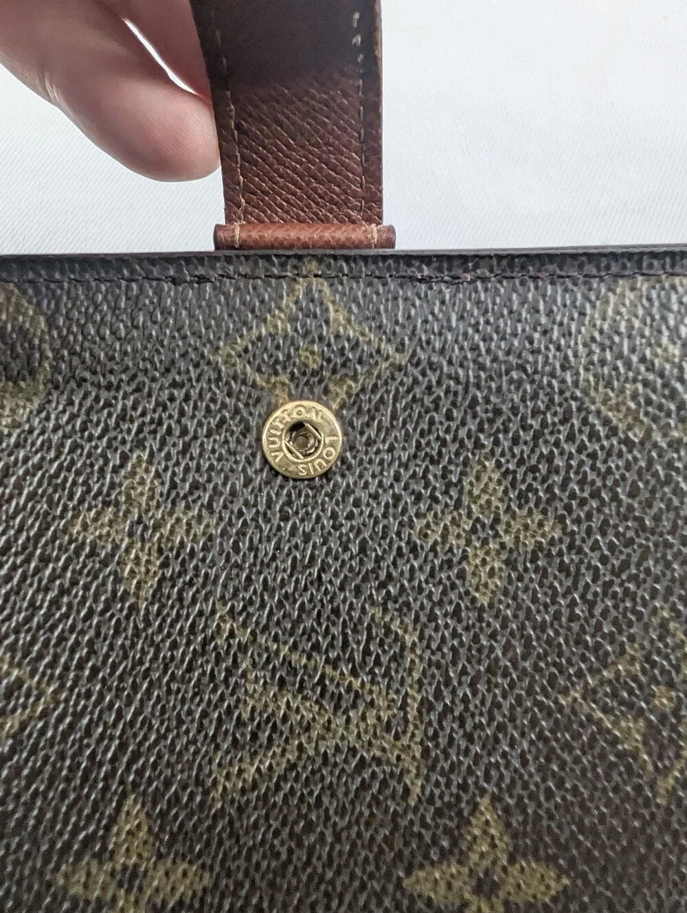 Louis Vuitton Monogram Wallet  Organizer In Very Good Condition .